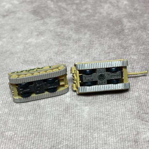 Micro Machines German Tank Set By Galoob 1987 Camo Pattern Toy Miniatures - Picture 9 of 9